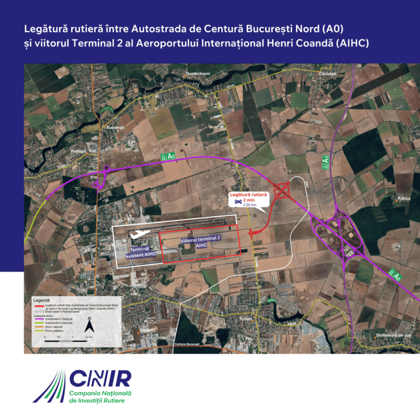 15 oferte depuse pentru construirea Drumului Expres Aeroport Otopeni – Autostrada A0