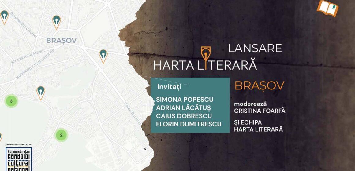 Harta Literară la Brașov – lansare și tur literar ghidat de scriitoarea Simona Popescu, dedicat celebrului Grup de la Brașov, pe 26 și 27 iunie Harta Literară la Brașov – lansare și tur literar ghidat de scriitoarea Simona Popescu, dedicat celebrului Grup de la Brașov, pe 26 și 27 iunie