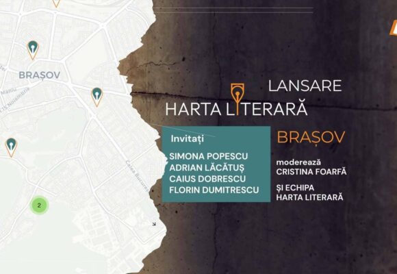 Harta Literară la Brașov – lansare și tur literar ghidat de scriitoarea Simona Popescu, dedicat celebrului Grup de la Brașov, pe 26 și 27 iunie Harta Literară la Brașov – lansare și tur literar ghidat de scriitoarea Simona Popescu, dedicat celebrului Grup de la Brașov, pe 26 și 27 iunie