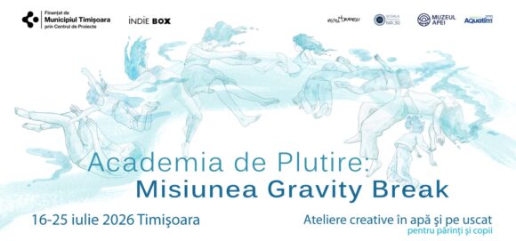 Indie Box caută 10 familii până pe 5 iulie, pentru „Academia de Plutire”, un laborator de reziliență prin apă și mișcare care va avea loc la Timișoara