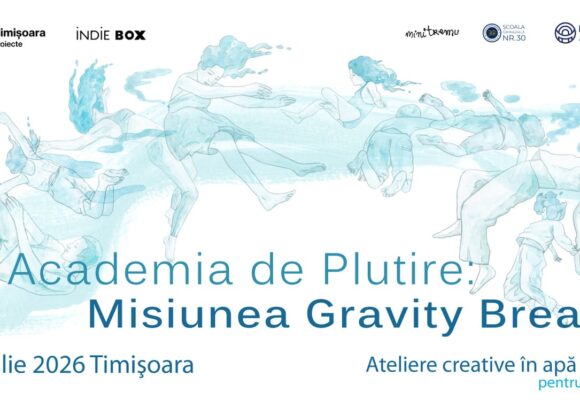 Indie Box caută 10 familii până pe 5 iulie, pentru „Academia de Plutire”, un laborator de reziliență prin apă și mișcare care va avea loc la Timișoara Indie Box caută 10 familii până pe 5 iulie, pentru „Academia de Plutire”, un laborator de reziliență prin apă și mișcare care va avea loc la Timișoara