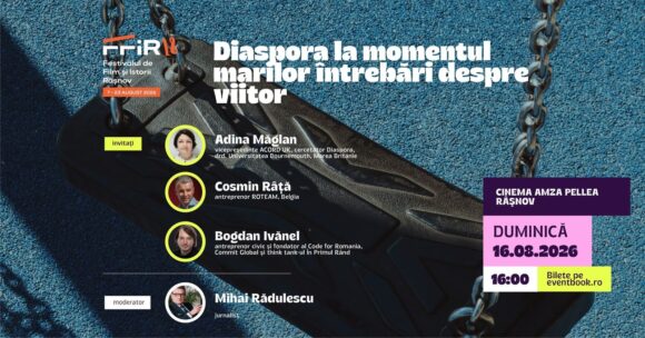 Primul weekend al Festivalului de Film și Istorii la Râșnov: filme din competiția internațională, dezbateri cu invitați speciali și concert Vița de Vie de 30 de ani