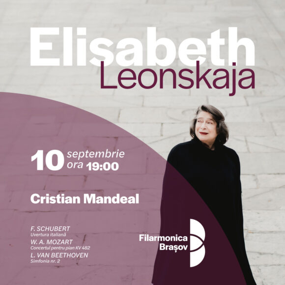 Două legende ale muzicii clasice, împreună la Sala Patria: Cristian Mandeal și Elisabeth Leonskaja
