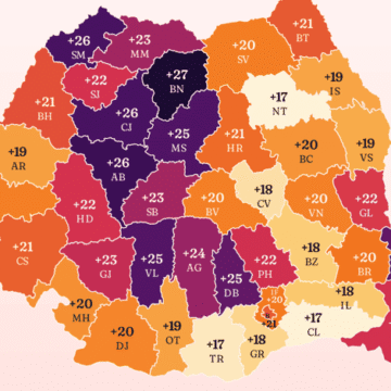 Valurile de căldură: cum s-a încălzit România deceniu după deceniu? Valurile de căldură: cum s-a încălzit România deceniu după deceniu?