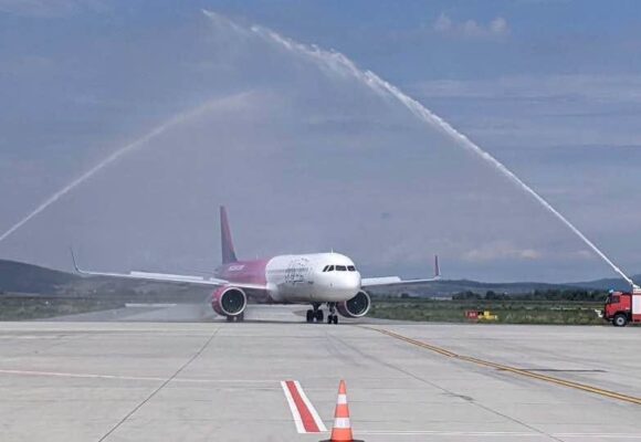 Wizz Air anunță introducerea a patru rute noi de la Aeroportul Internațional Brașov-Ghimbav
