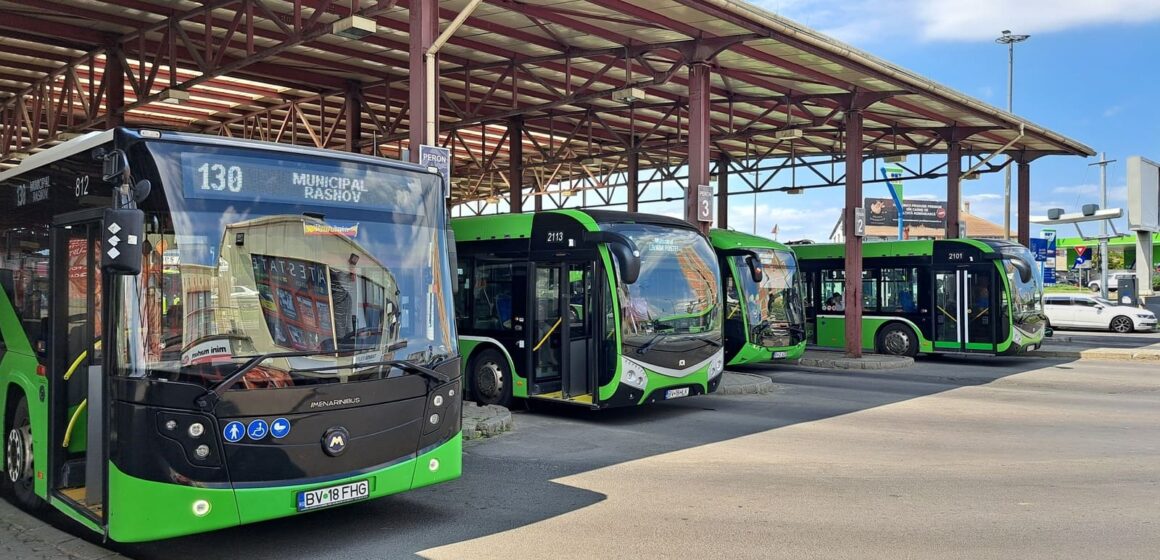 RATBV a revenit la programul obișnuit de circulație pe linia metropolitană 130, Brașov – Râșnov