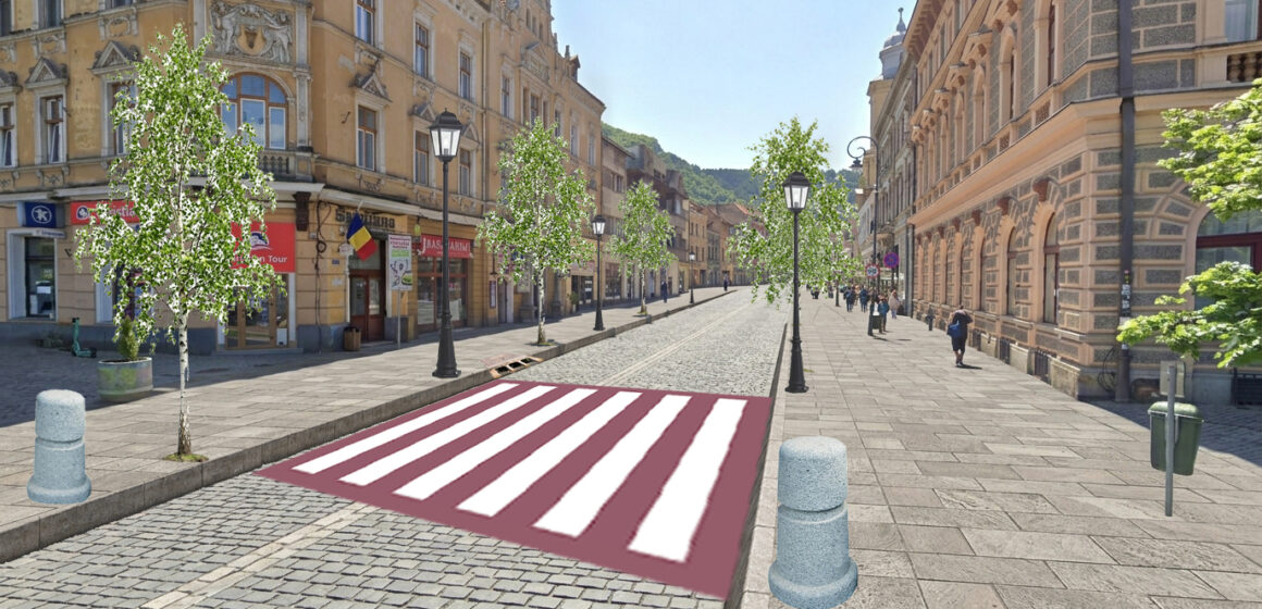 Cum ar putea fi reorganizată strada Mureșenilor, porțiunea de la Rectorat până la Sf. Ioan