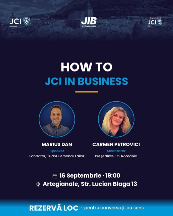 Brașov | HOW TO JCI in Business – PRIMA EDIȚIE!