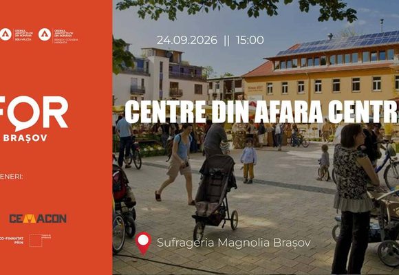 FOR Brașov | Centre din afara centrelor: Vitalitate urbană și comunități în cartierele Brașovului