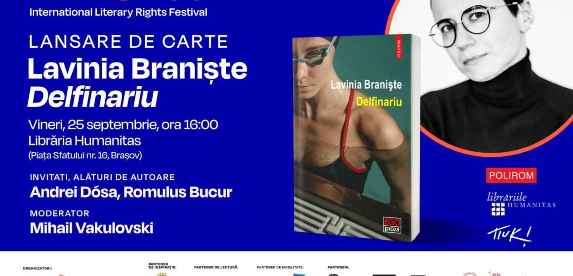NOD Festival & CenaKLUb Tiuk lansează „Delfinariu” de Lavinia Braniște