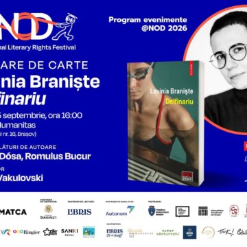 NOD Festival & CenaKLUb Tiuk lansează „Delfinariu” de Lavinia Braniște NOD Festival & CenaKLUb Tiuk lansează „Delfinariu” de Lavinia Braniște