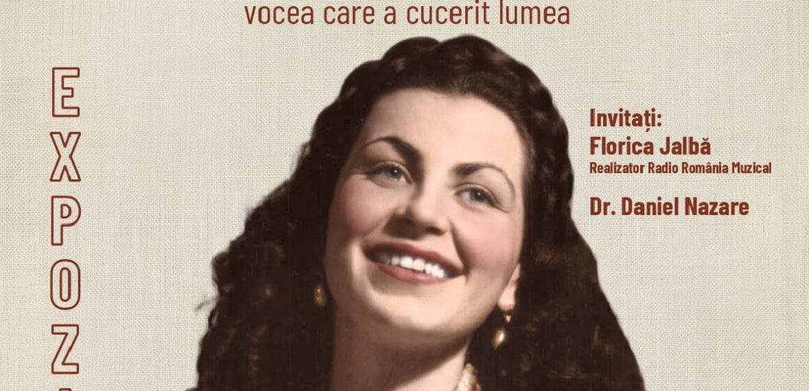 Expoziție ARTA CANTATA │ ARTA CA DESTIN – Lucia Stănescu, vocea care a cucerit lumea