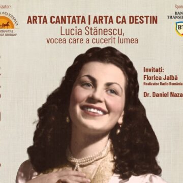 Expoziție ARTA CANTATA │ ARTA CA DESTIN – Lucia Stănescu, vocea care a cucerit lumea