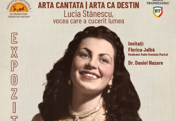 Expoziție ARTA CANTATA │ ARTA CA DESTIN – Lucia Stănescu, vocea care a cucerit lumea Expoziție ARTA CANTATA │ ARTA CA DESTIN – Lucia Stănescu, vocea care a cucerit lumea
