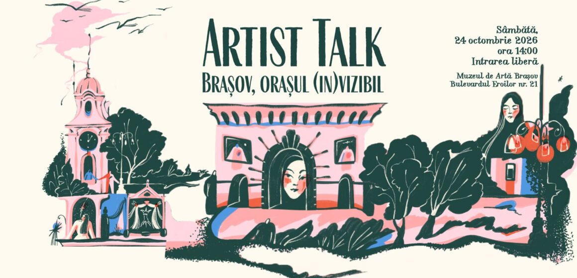 Cinci artiști contemporani într-un Artist Talk despre spații urbane și practici artistice, la Muzeul de Artă Brașov