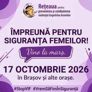 Marșul „Împreună pentru siguranța femeilor” – Brașov 2026 Marșul „Împreună pentru siguranța femeilor” – Brașov 2026