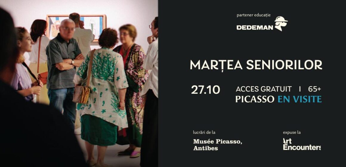 Timișoara | Marțea seniorilor la Picasso en visite: intrare gratuită la expoziție, muzică și jocuri pentru persoanele 65+