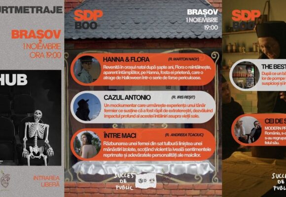 Proiecție de scurtmetraje SDP BOO la Cub Velo Hub Proiecție de scurtmetraje SDP BOO la Cub Velo Hub
