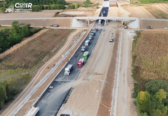 Stadiul lucrărilor pe Autostrada Transilvania, lotul Chiribiș-Biharia