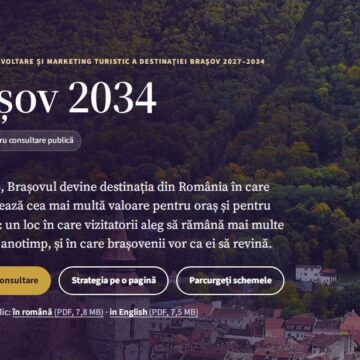 Strategia de dezvoltare și marketing turistic a municipiului Brașov pentru 2027–2034 a fost pusă în consultare Strategia de dezvoltare și marketing turistic a municipiului Brașov pentru 2027–2034 a fost pusă în consultare