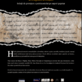 „Terapia hârtiei” deschide seria evenimentelor publice ale proiectului „Documente de patrimoniu” la Muzeul „Casa Mureșenilor” Brașov
